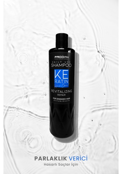 Keratin Saç Sütü & Şampuan | Parlaklık Verici 2'li Saç Bakım Seti - 400ml X2