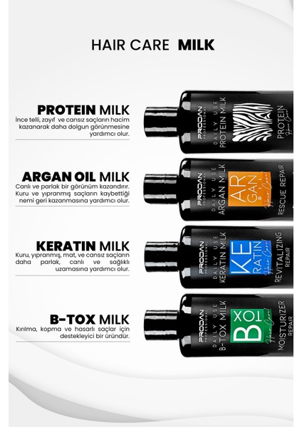 Argan Yağı Saç Sütü & Şampuan | Nemlendirici 2'li Saç Bakım Seti - 400ml X2