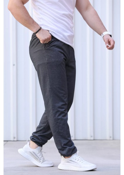 Bel ve Paça Lastikli Erkek Eşofman Altı