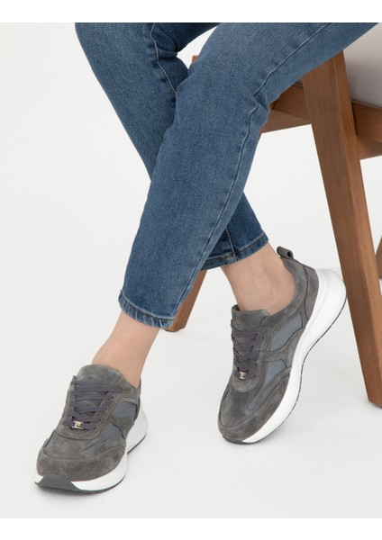 Kadın Gri Sneaker 50295589-VR024