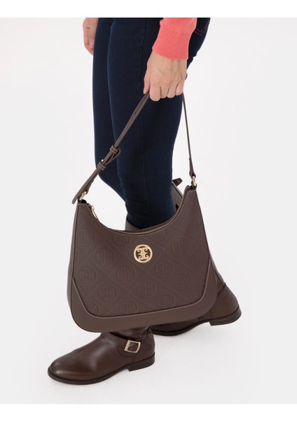 Kadın Kahverengi Omuz Çantası 50304181-VR029 fiyatları