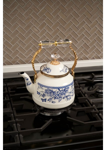 Blue Life Emaye Kettle Demlik 2,5 Lt
