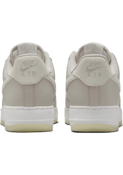 Air Force 1 '07 Lv8 Leather Sneaker Swoosh Deri Günlük Spor Ayakkabı Bej fırsatları