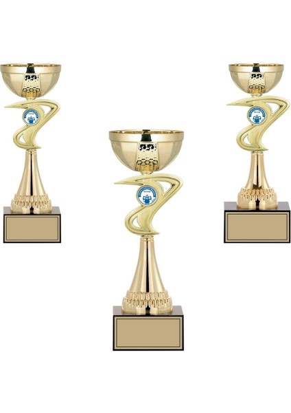 Kişiye Özel Futbol Kupa Takımı-Ödül Kupası Takımı-Turnuva Kupası Takımı-Kupa Set-Okul Kupa Takımı Ödül Kupası S25 3'lü Takım