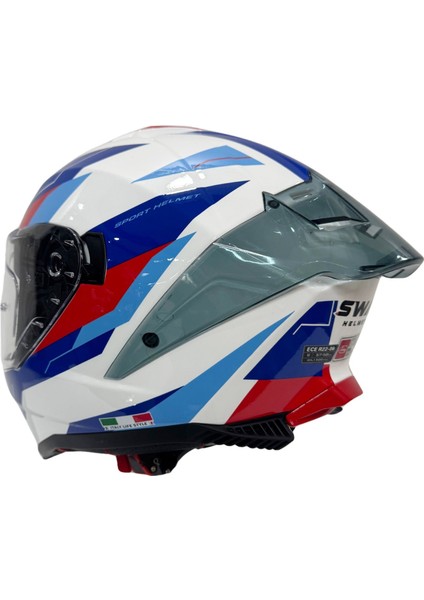 Sw 865 Solıd Matt Blue Kask