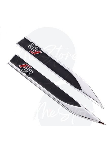 Fr Çamurluk Logosu Arması Sticker Leon-Ibiza Spor Görünümlü Çamurluk Bıçak Sticker modelleri