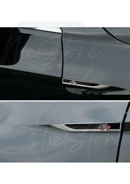 Fr Çamurluk Logosu Arması Sticker Leon-Ibiza Spor Görünümlü Çamurluk Bıçak Sticker fırsatları