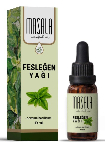 Saf Fesleğen Yağı 10 Ml. (Basil Essential Oil)