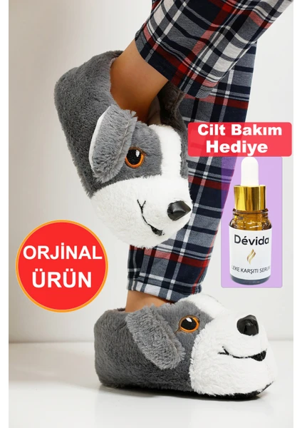 Orjinal Yumuşak Taban Sevimli Köpek Panduf