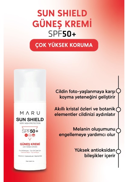 Sun Shıeld Güneş Kremi 75 ml