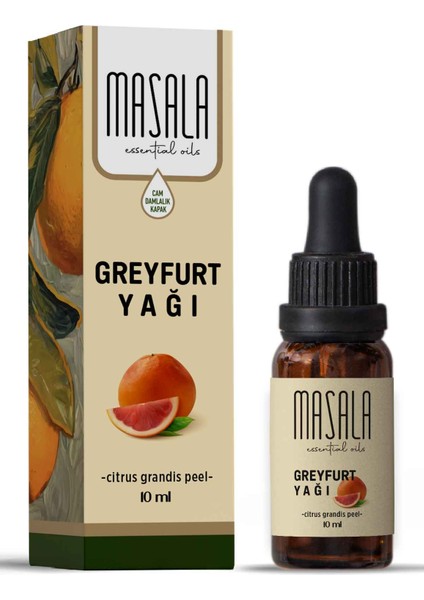 Greyfurt Yağı 10 Ml. (Grapefruit Essential Oil)