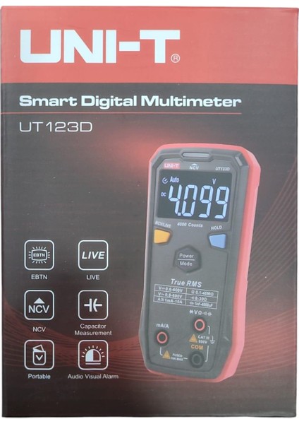 Unı-T UT123D Cep Tipi Dijital Multimetre