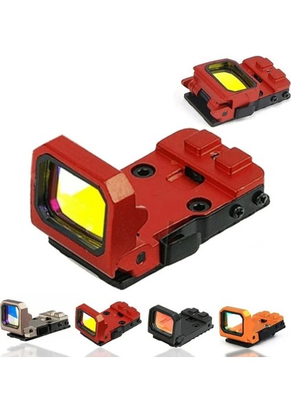 Sotac Flipdot Reflex Optic 1X22MM 3 Moa Red Dot Sight Kırmızı Nişangah - Vısm-Red
