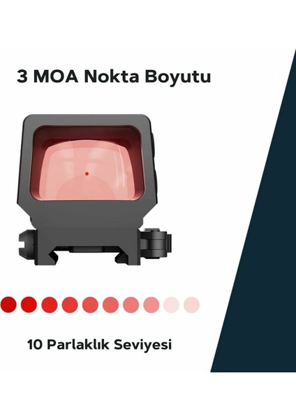 Vector Optics Frenzy Plus 1X22X32 Smr Solar Multireticle Reddot Nişangah