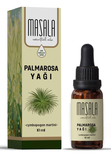 Saf Palmarosa Yağı 10 Ml. - (Palmarosa Essential Oil)