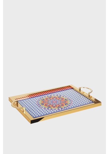 Elegance Sunum Tepsi Gold Çerçeveli fiyatları