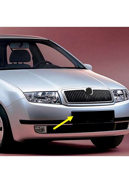 Skoda Fabia 2000-2004 Ön Tamponun Plaka Alt Plastiği 6Y0807287C