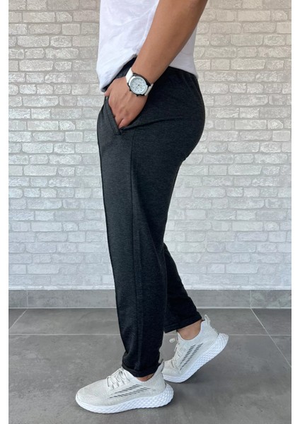 Bel Lastikli Duble Paça Erkek Çimalı Eşofman Altı fiyatları