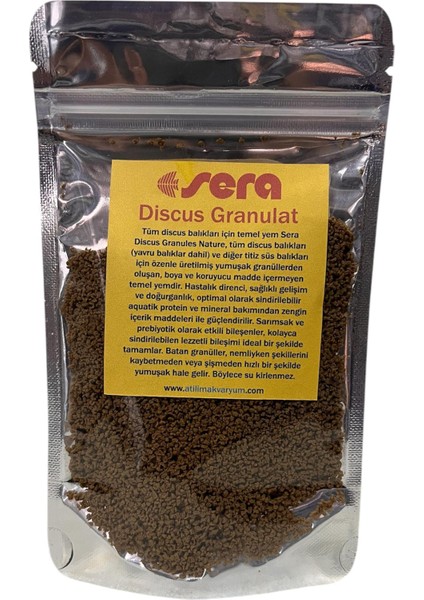 Discus granules Sera Balık Yem