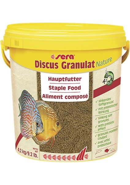 Discus granules Sera Balık Yem