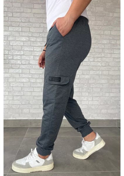 Erkek Kargo Cepli Paça Ribanalı Jogger Eşofman Altı fiyatları