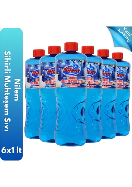 Sihirli Muhteşem Sıvı 1 Litre 6'lı