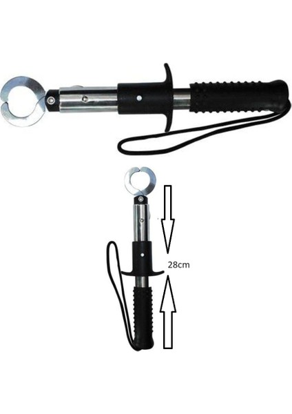 Gripper Balık Tutucu Metal 28CM ( HG3564)