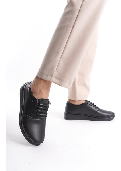 Kadın Günlük Ayakkabı Bağcıklı Tam Kalıp Comfort Ayakkabı fiyatları