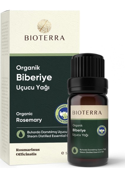 Organik Biberiye Uçucu Yağı 5 ml