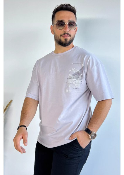 Baskılı Yazılı Oversize Tişört fiyatları
