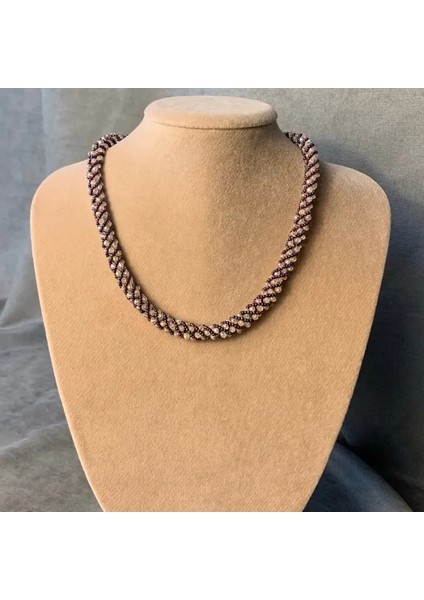 Uretti El Yapımı Kolye - Bileklik - Küpe 3'lü Set