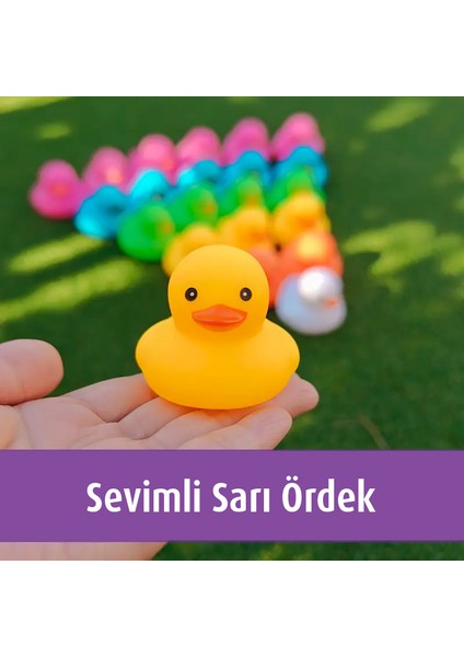 Kedi Köpek için Sarı Ördek Şeklinde, Ses Çıkaran, Isırılabilir PVC Oyuncak