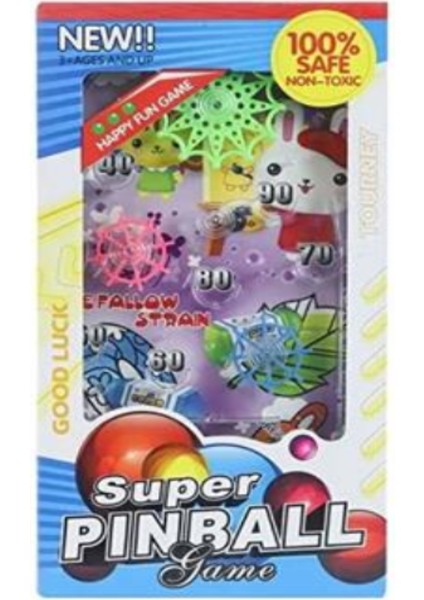 Süper Mini Pinball Oyunu Çarklı Puanlı 2 In 1 Eğlenceli Pinbol Oyunu modelleri