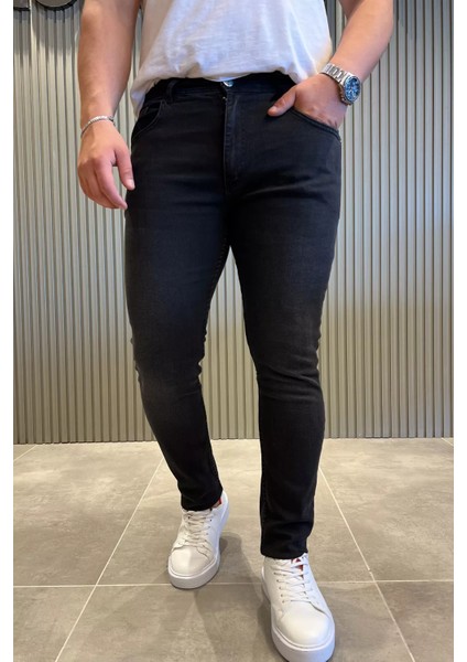 Erkek Likralı Jean Kot Pantolon P-00013016