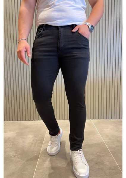 Erkek Likralı Jean Kot Pantolon P-00013016