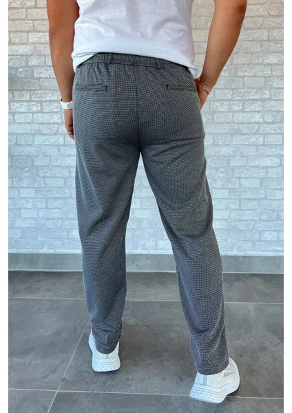 Bel Bağcıklı Düz Paça Erkek Pantolon P-00013011