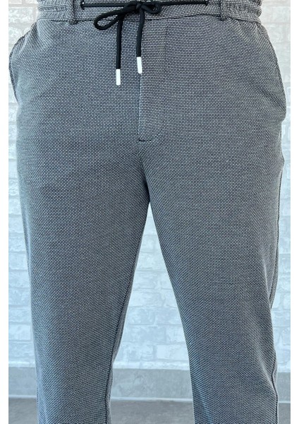Bel Bağcıklı Düz Paça Erkek Pantolon P-00013011