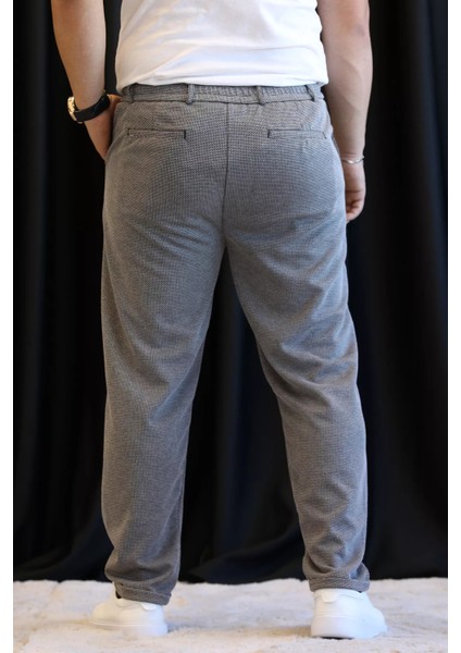 Bel Bağcıklı Duble Paça Erkek Pantolon P-00013012