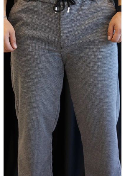 Bel Bağcıklı Duble Paça Erkek Pantolon P-00013012