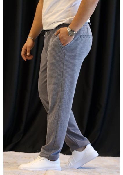 Bel Bağcıklı Duble Paça Erkek Pantolon P-00013012