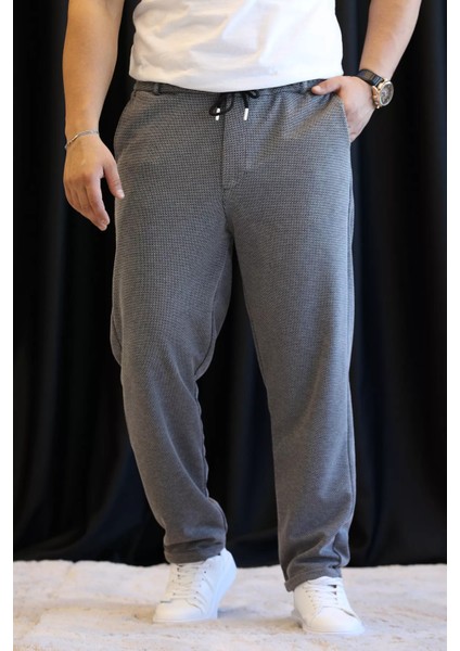 Bel Bağcıklı Duble Paça Erkek Pantolon P-00013012