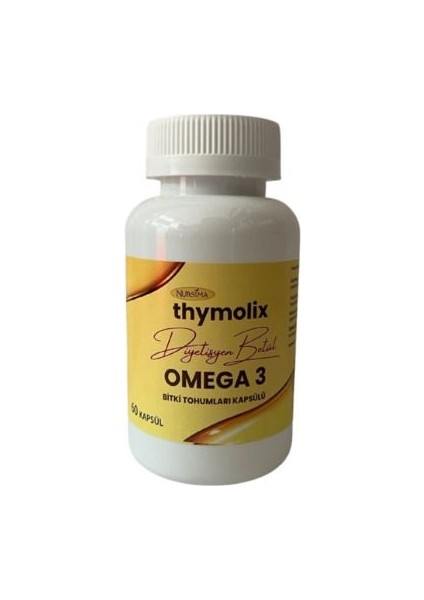 Omega 3 Bitki Tohumları Kapsülü 60 Lı