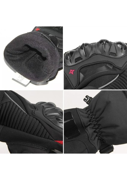 SU07-GRI Eldiven Stili Xl Beden Motosiklet Eldivenleri Rüzgar Geçirmez Su Geçirmez Guantes Moto Erkekler Motosiklet Sürme Eldivenleri Dokunmatik Ekran Moto Motokros Eldivenleri Kış (Yurt Dışından) fırsatları