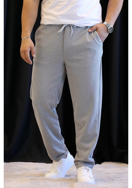 Bel Bağcıklı Düz Paça Erkek Pantolon P-00013011