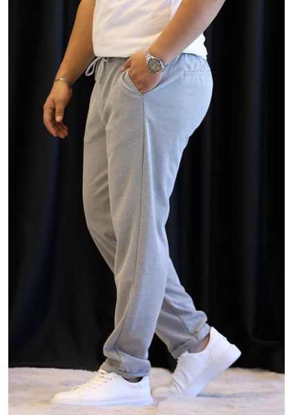 Bel Bağcıklı Düz Paça Erkek Pantolon P-00013011