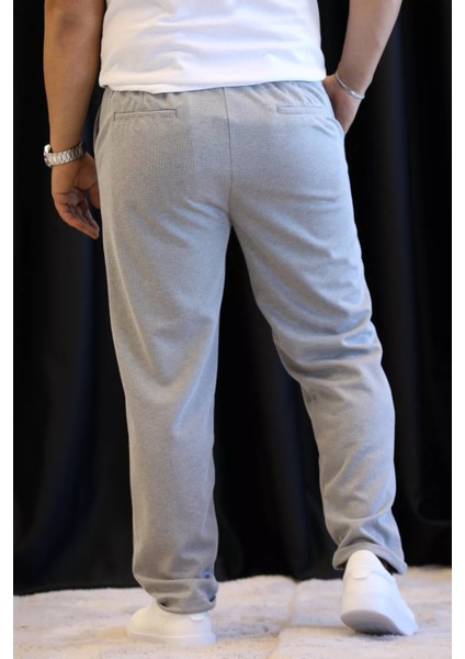 Bel Bağcıklı Düz Paça Erkek Pantolon P-00013011