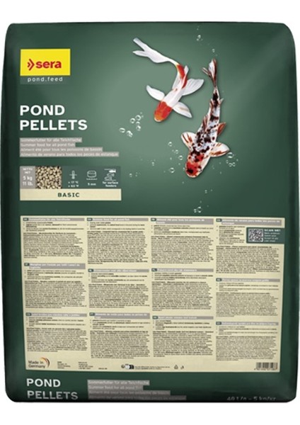 Pond Energy Pellets Koi ve Japon Yemi Yüksek Kalite