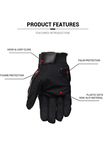 MCS-01C gr Eldiven Stili Xl Beden Pro-Bıker Motosiklet Eldivenleri Adam Giyilebilir Moto Motokros Nefes Dokunmatik Ekran Yarışı Motosiklet Bisiklet Koruyucu Dişliler Eldiven (Yurt Dışından) fırsatları