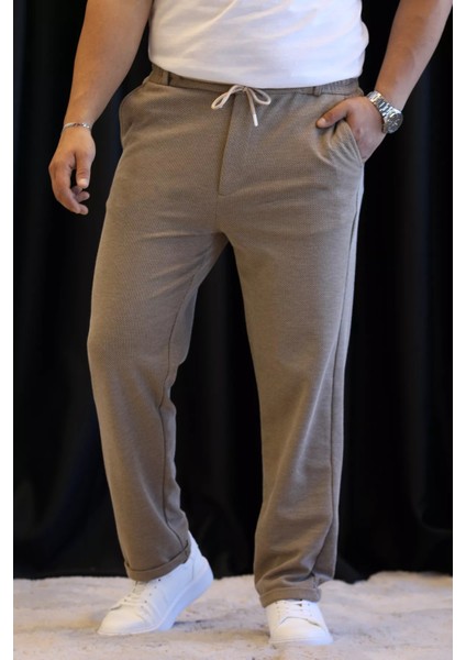 Bel Bağcıklı Duble Paça Erkek Pantolon P-00013012