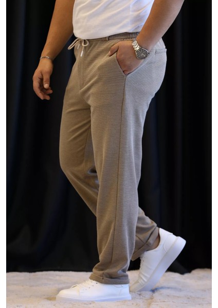 Bel Bağcıklı Duble Paça Erkek Pantolon P-00013012